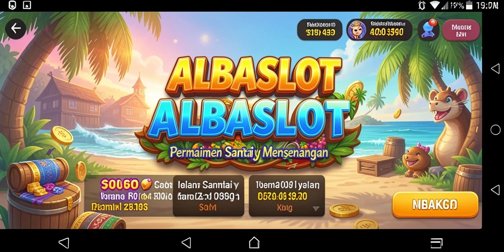 Screenshot gameplay ALBASLOT yang menunjukkan keseruan bermain.