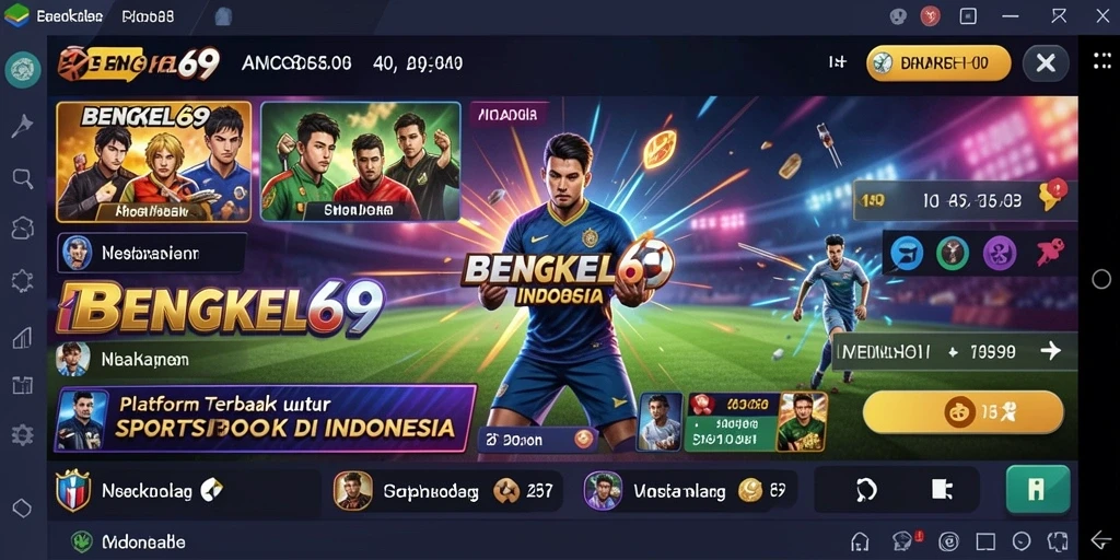 Tampilan gameplay BENGKEL69 yang menarik dan interaktif.