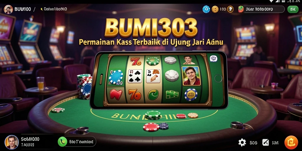 Screenshot BUMI303 menampilkan pengalaman gameplay Kasino yang mengasyikkan.