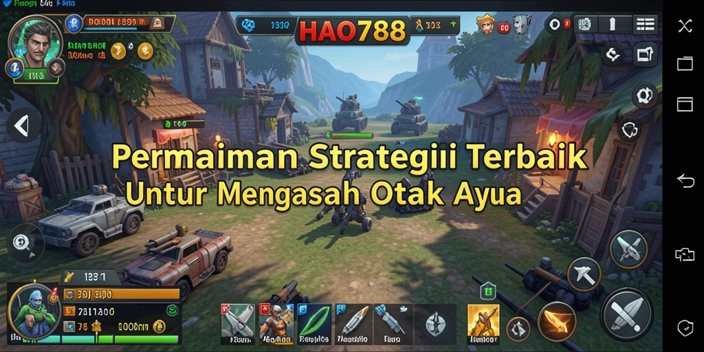 Tampilan menarik dari gameplay strategi di HAO788 yang menantang.