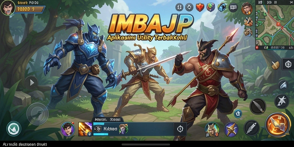Screenshot IMBAJP menampilkan antarmuka yang user-friendly untuk pengguna.