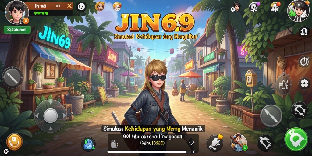 Tampilan gameplay JIN69 yang menarik dan interaktif.