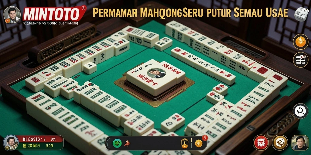Screenshot MINTOTO menampilkan gameplay Mahjong yang seru dan menantang.