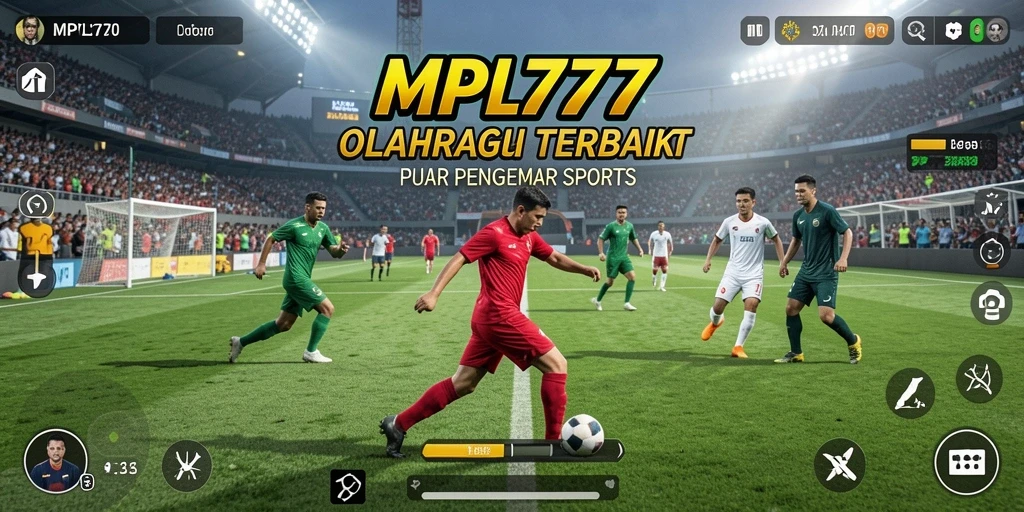 Tampilan permainan olahraga yang seru dan menegangkan di MPL777.