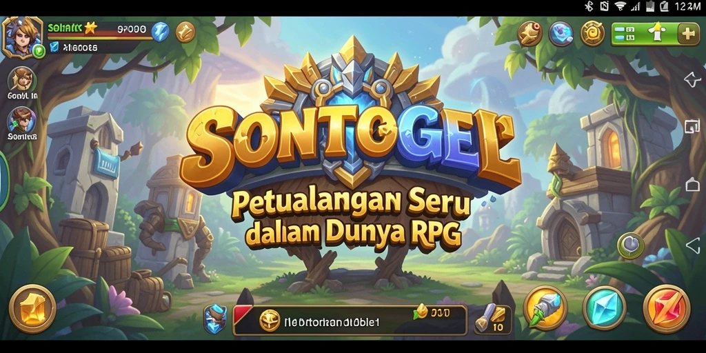 Gameplay menawan di dunia fantasi RPG SONTOGEL.