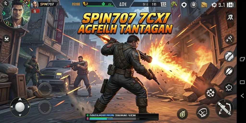 Screenshot gameplay SPIN707 yang penuh aksi dan tantangan.