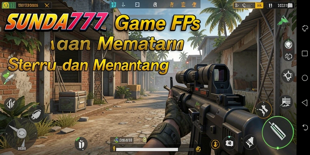Screenshot SUNDA777 menampilkan aksi menembak yang mendebarkan.