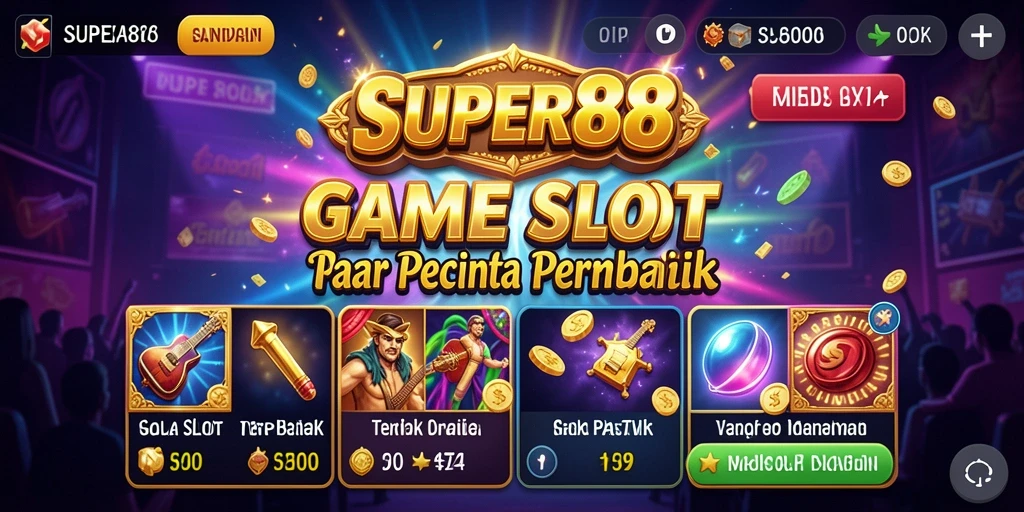 Gameplay seru dan menarik di SUPER88.