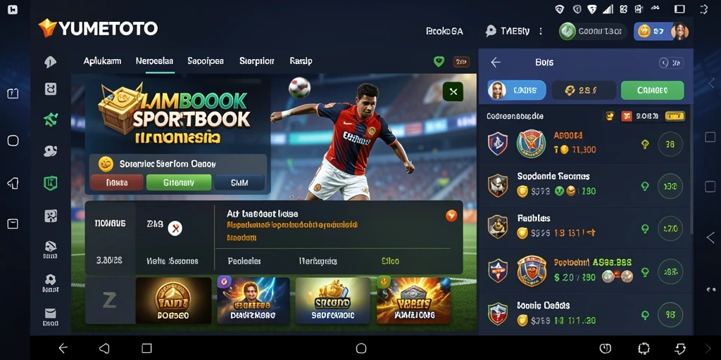 Tampilan gameplay menarik dan antarmuka pengguna yang sederhana pada YUMETOTO.